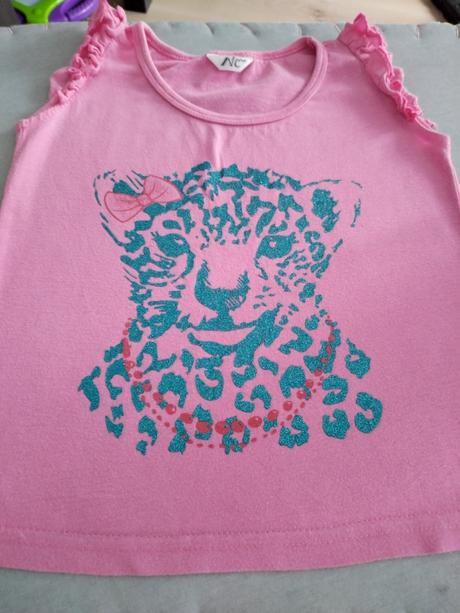 Krasne tricko s tigrikom 86/92/98, pepco