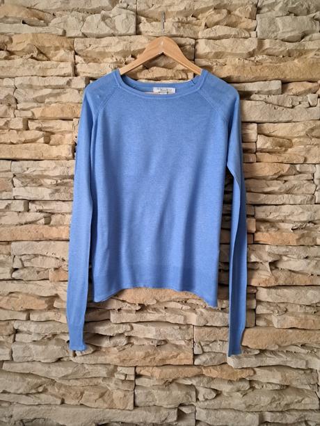 Tenký modrý svetrík, new yorker,xs