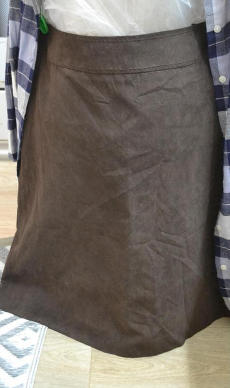 Ham semišova makkučka sukňa s/m, h&m,m