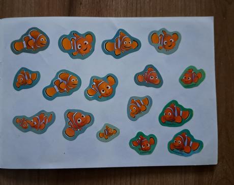 Disney omaľovánka "nemo, dory" + iné,