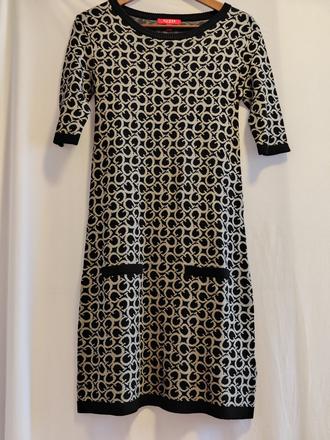 Guess original monográn svetríkové nadčasové šaty, guess,s