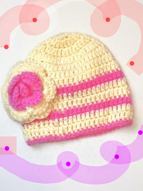 Merino háčkovaná čiapka, 68