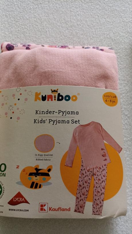 Nové pyžamká veľ.122/128, lupilu,122