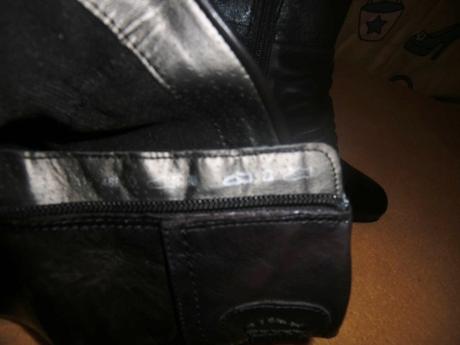 Kožené čižmy kotníkové 5th avenue vel 40, 40