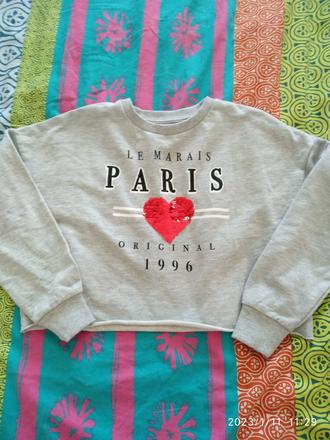 Crop mikinka, primark,134
