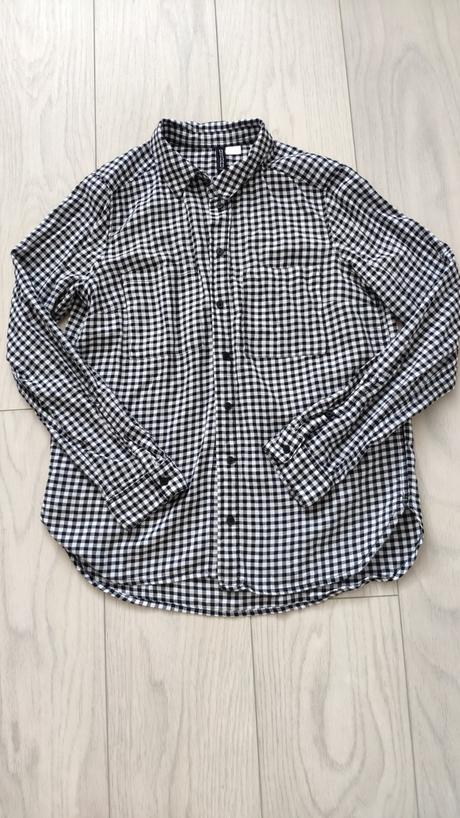 Karovana blúzka/košeľa, h&m,s