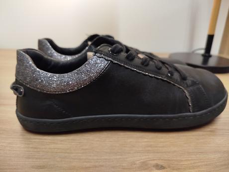 Shapen barefoot tenisky feelin chic black glitter, 39