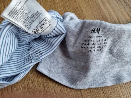 2x prechodna ciapocka h&m 68, h&m,68