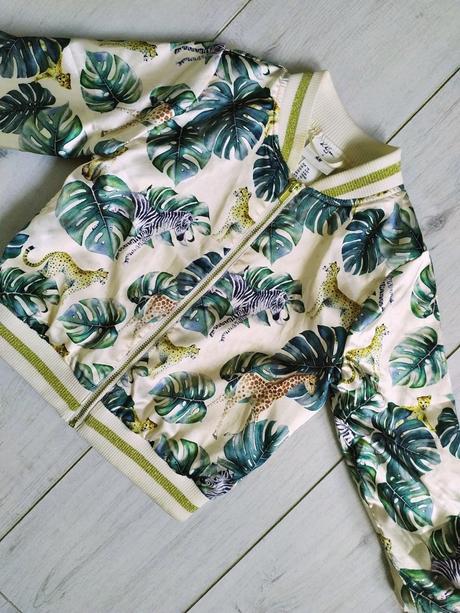 Saténová bomberka h&m, h&m,110