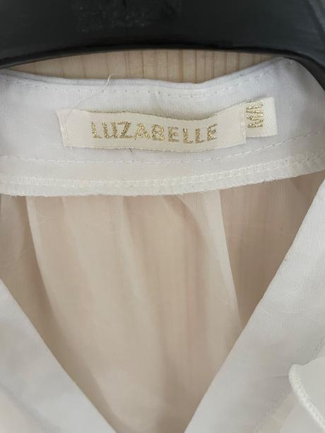 Biela volankova bluzka, m