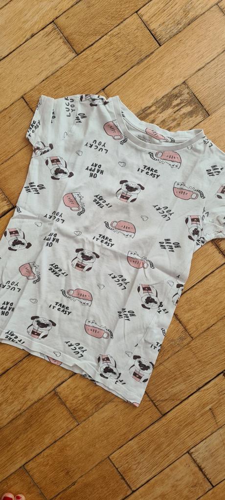 Tričko mopslík grátis ďalšie tričko, reserved,140