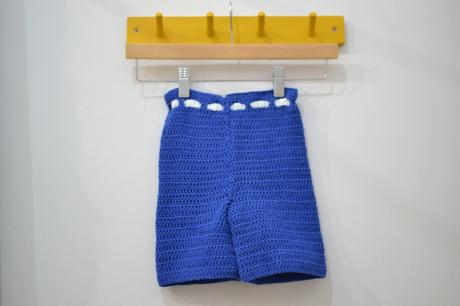 Detské háčkované nohavice 86, 86