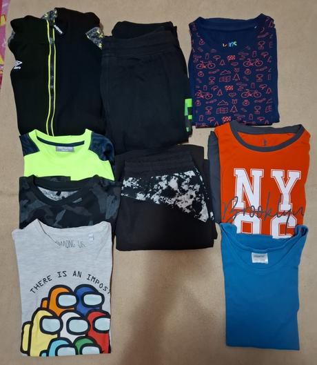 Balík oblečenia, 140–152