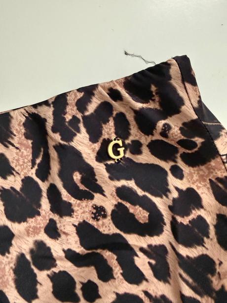 Guess saténová sukňa s, guess,s