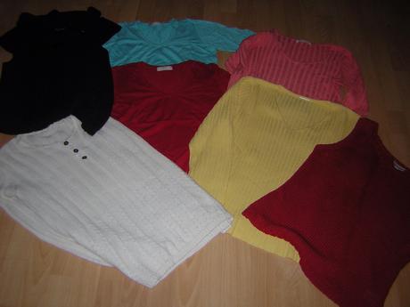 Balík dámskych svetrov vel.36/s, 36