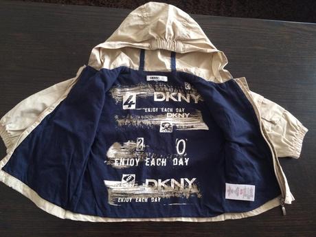 Tenká vetrovka dkny - top stav, 80