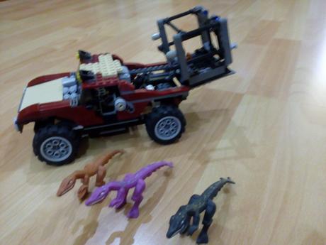 Stavebnica lego 7296 - séria dino lovec dinosaurov, 