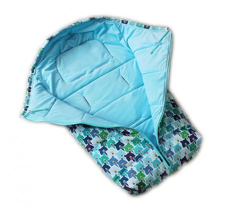 Detský fusak artic lux velvet, 95 x 45,