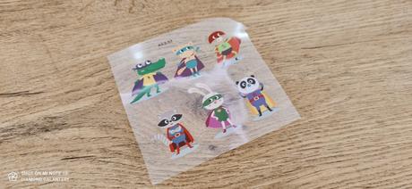 Nažehľovacia nálepka - sada superhrdinov - 12 x 1, 