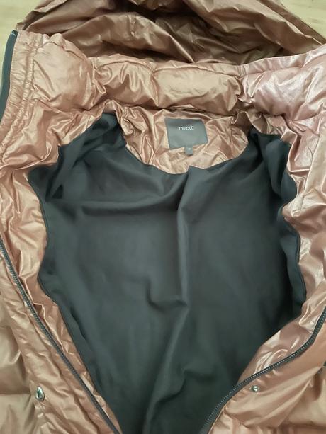 Bunda next metalizovo -ružová vel.m, next,m