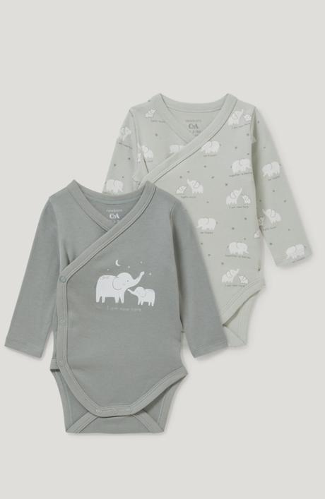 Nenosené body 2ks, c&a,50