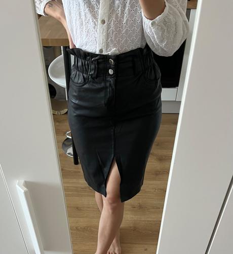 Biela krátka blúzka, zara,xs