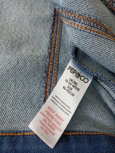 Denim riflová bunda, 86