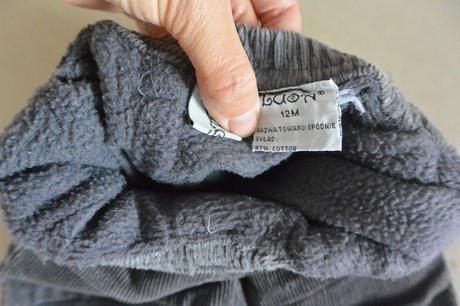 Zateplene mencestraky, vel. 86 - perfektny stav, lusa,86