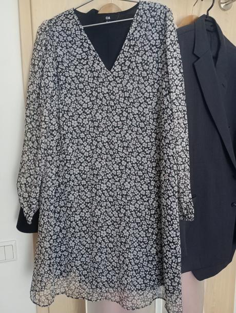 Šifonove šaty, c&a,xl