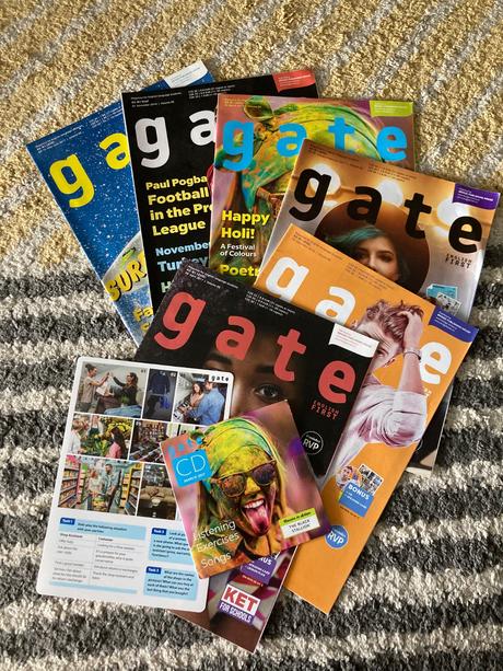 Časopis gate 6ks, karta a cd, 