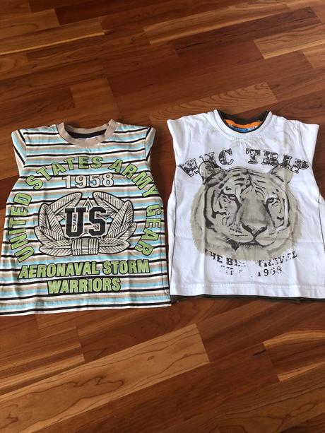 Trička krátky rukáv, 98