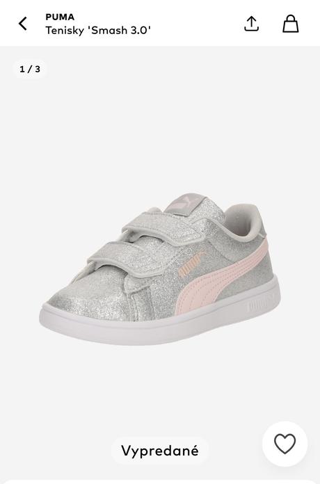 Tenisky puma v.33 nové nenosené, puma,33