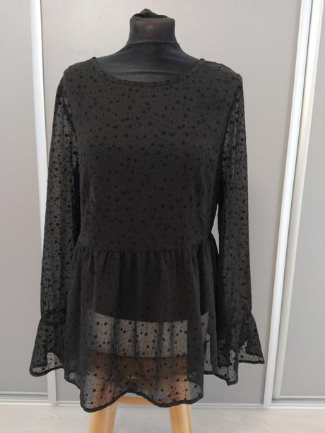 Ľahká dlhšia blúzka s volánom., yessica,36