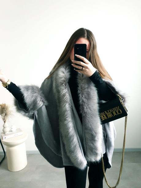 Pončo/kardigán uni, 