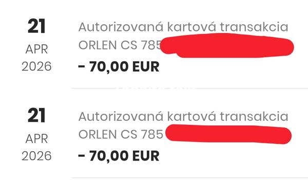 Platba v VÚB banke bola odoslaná dvakrát?