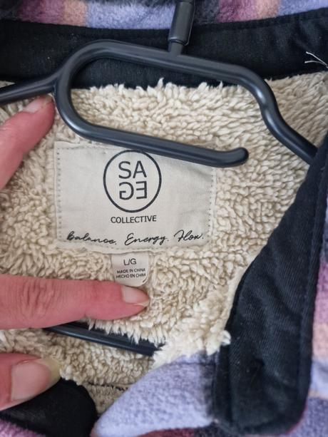 Oteplená košeľová bundička, m