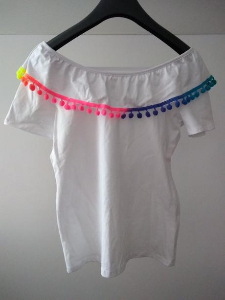 Tričko s holými ramenami, s