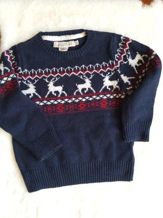 Vianocny sveter, h&m,98