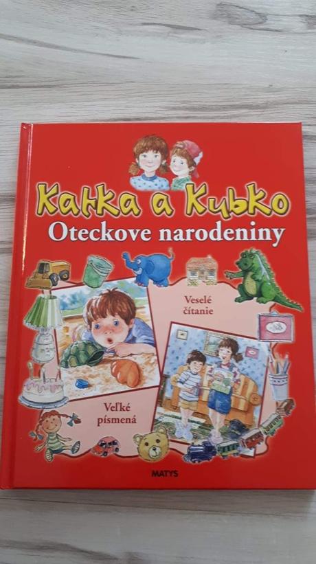 Kniha katka a kubko oteckove narodeniny,