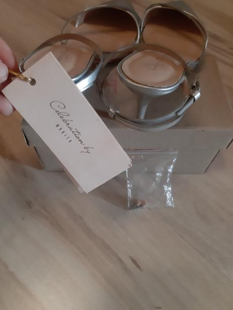 Strieborné topánky zn. mohito veľ.37, mohito,37