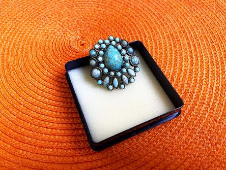 Starožitná vintage brošňa,