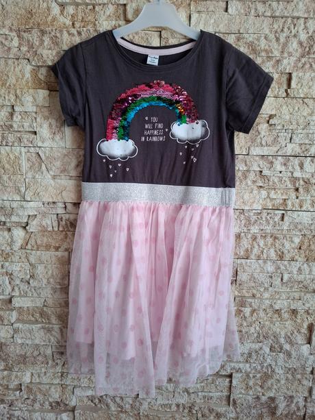 Šaty s dúhou 128, dopodopo,128