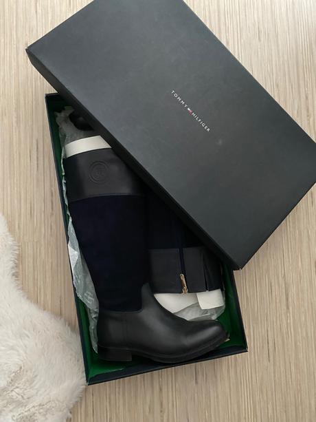 Čižmy tommy hilfiger, tommy hilfiger,37