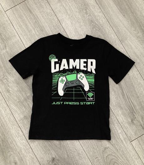 Gamer tričko veľ. 110/116, h&m,116