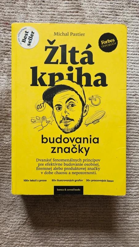 Žltá kniha budovania značky- m.pastier, 