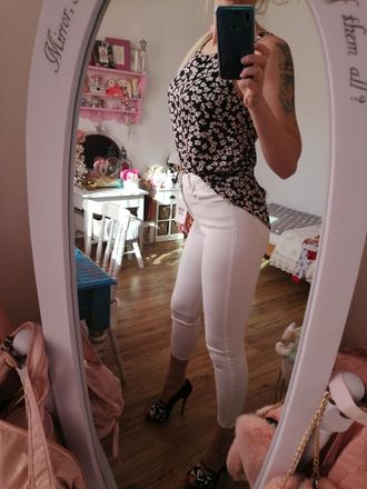 Top potlač kvety, atmosphere,38