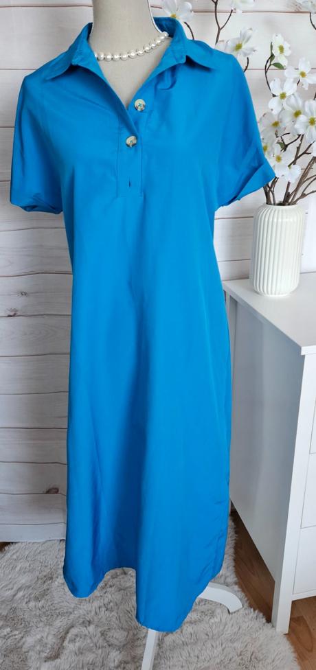 Pekné modré šaty trendyol, 38