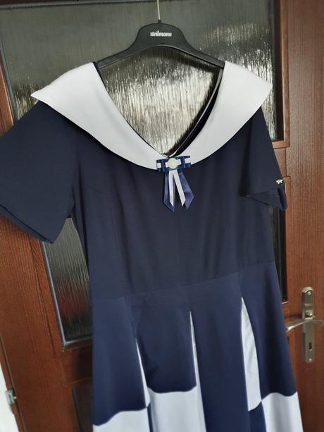 Krásne elegantné dlhé šaty zn.pola mondi, 46