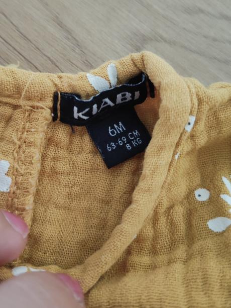 Mušelinový overal kiabi, 68