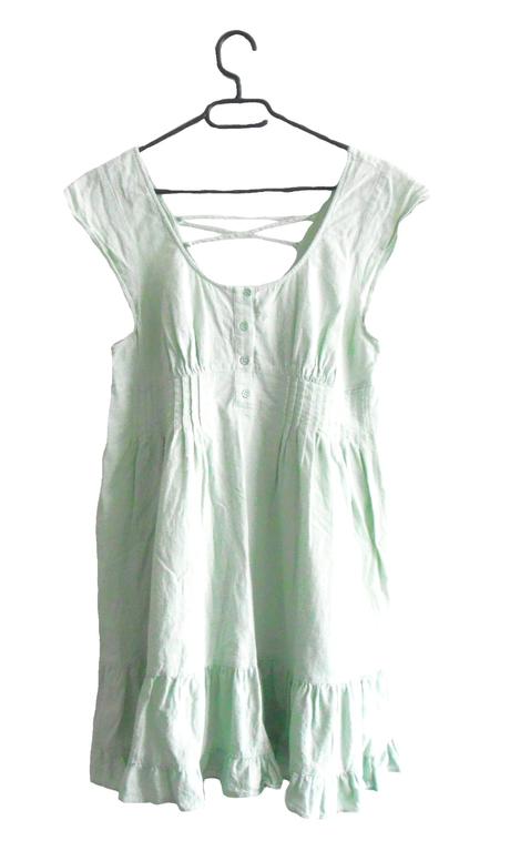 Bavlnené mätové šaty mavi veľ.l, l